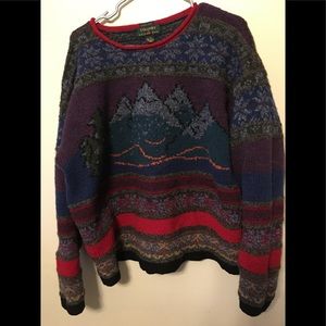 Hand made wool sweater